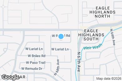 Map image of the property - 6780 W Tether Trail