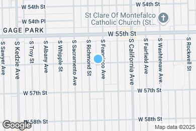 Map image of the property - 2909 W 56th St