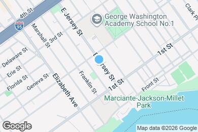 Map image of the property - 144 E Jersey St