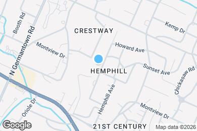 Map image of the property - 303 Hillcrest Ave