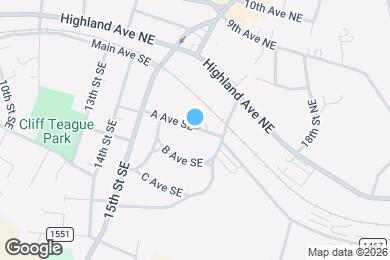 Map image of the property - 1654 A Ave SE