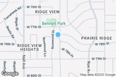 Map image of the property - 7808 Juniper Dr