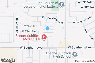 Map image of the property - 1880 W 23rd Ave