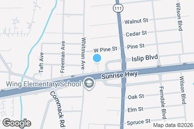 Map image of the property - 2429 Sunrise Hwy