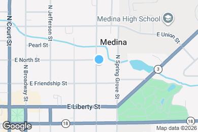 Map image of the property - 240 N Harmony St