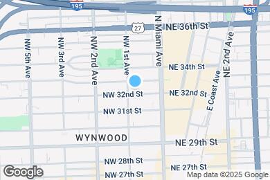 Map image of the property - 81 NW 32nd St
