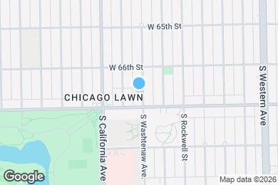 Map image of the property - 6630 S Washtenaw Ave.