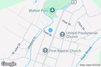Map image of the property - 78 East St