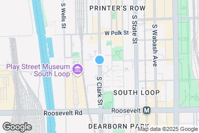 Map image of the property - 948 S Clark St