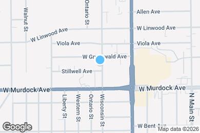 Map image of the property - 1847 Wisconsin St