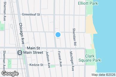 Map image of the property - 927 Forest Ave