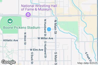 Map image of the property - 222 N Hoke St
