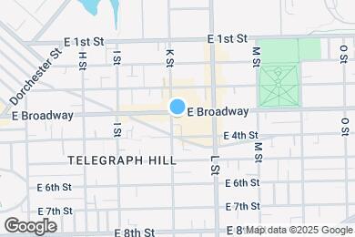 Map image of the property - 705 E Broadway