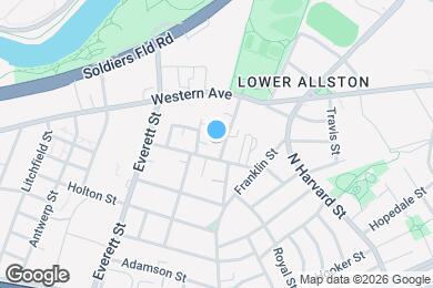 Map image of the property - 57 Riverdale St