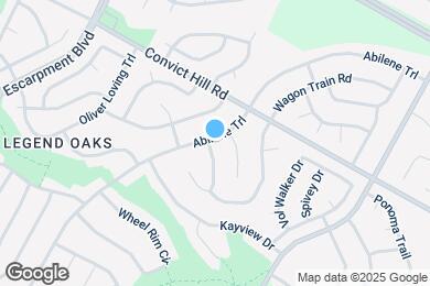 Map image of the property - 7601 Hawkeye Dr