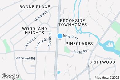 Map image of the property - 4300 N 9th Ave