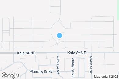 Map image of the property - 4845 Skylab Ave NE