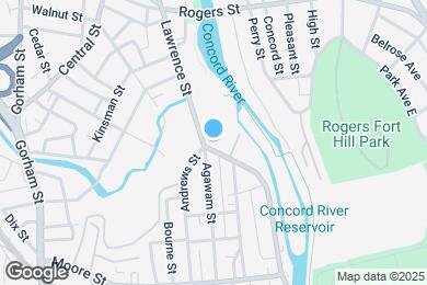 Map image of the property - 712 Lawrence St