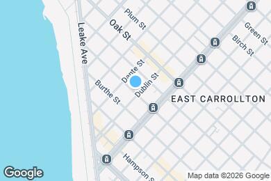 Map image of the property - 8207 Freret St