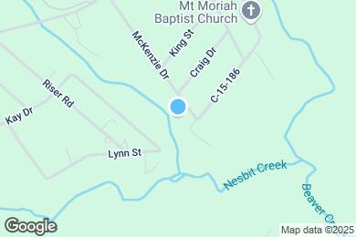 Map image of the property - 401 McKenzie Dr