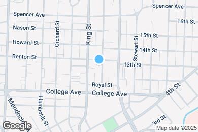 Map image of the property - 643 Wright St