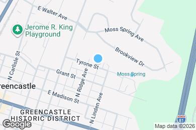 Map image of the property - 328 Tyrone St