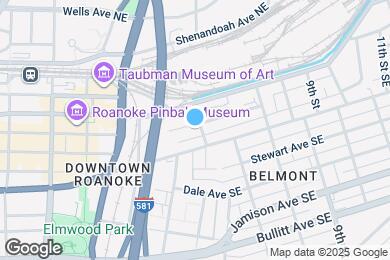Map image of the property - 421 Church Ave SE