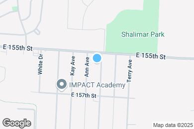 Map image of the property - 15504 Vicie Ave