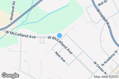 Map image of the property - 127 S Sherrill St