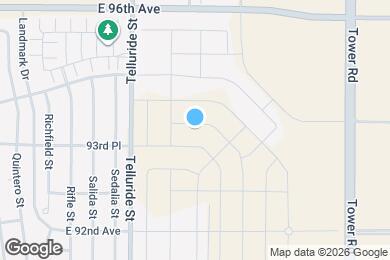 Map image of the property - 17900 E 94th Ave