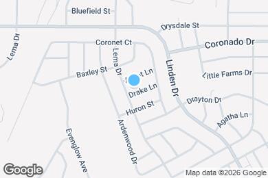 Map image of the property - 12305 Drake Ln