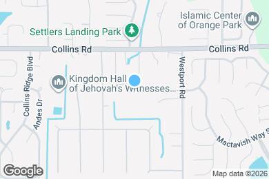 Map image of the property - 8106 Byrd Landing Ct