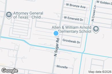 Map image of the property - 1201 W Heritage Dr