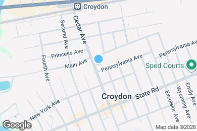 Map image of the property - 513 Cedar Ave