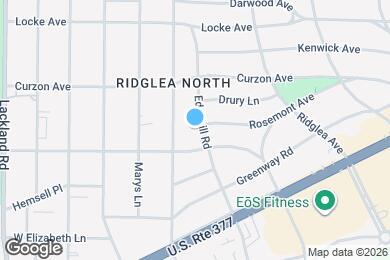 Map image of the property - Stylish & bright Ridglea North home steps from Berney Park