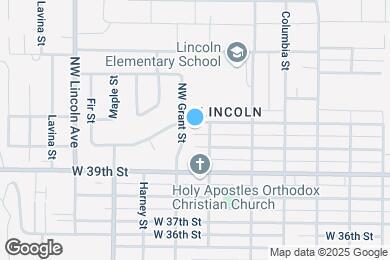 Map image of the property - 609 NW 41st St