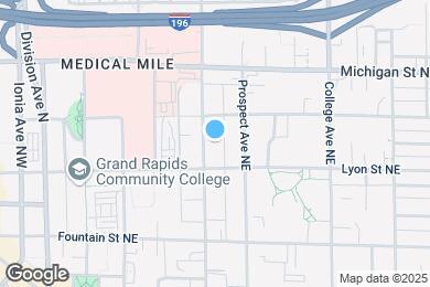 Map image of the property - 222 Lafayette Ave NE