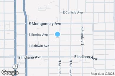 Map image of the property - 2021-2023 N Astor
