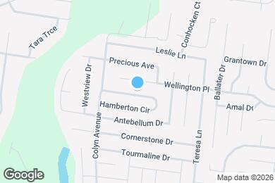 Map image of the property - 3432 Hamberton Cir