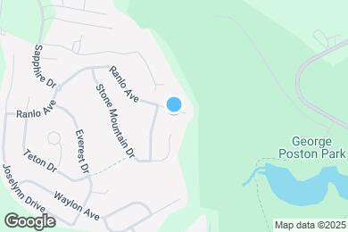 Map image of the property - 316 Ranlo Ave