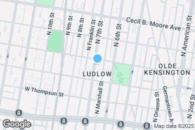 Map image of the property - 1441 N 7th St