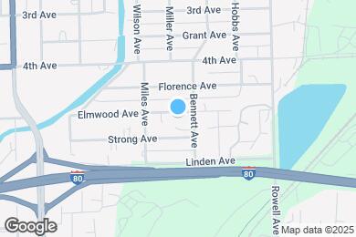 Map image of the property - 518 Elmwood Ave