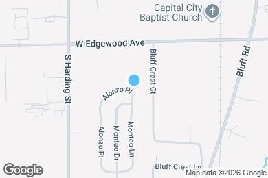 Map image of the property - 1346 Alonzo Pl