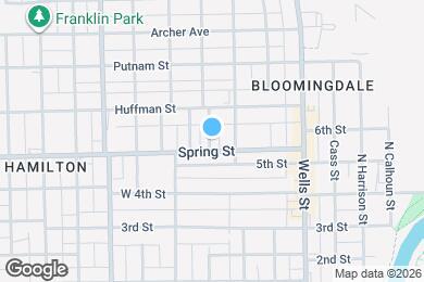 Map image of the property - 1610 Kelly Dr