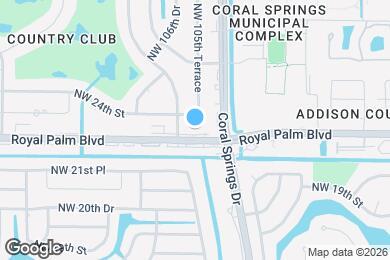 Map image of the property - 10623 Royal Palm Blvd