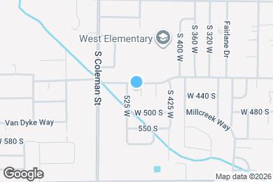 Map image of the property - 426 S 500 W