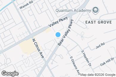 Map image of the property - The Cove at Bear Valley