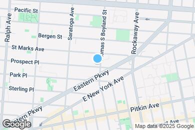 Map image of the property - 1873 Prospect Pl