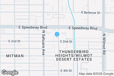 Map image of the property - 1019 N Sonoita Ave