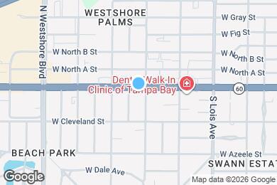 Map image of the property - 4404 W Kennedy Blvd